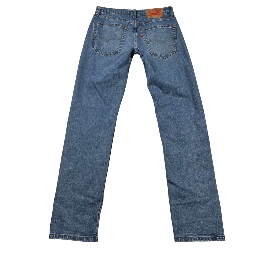 Levis 559 Relaxed Straight Jeans Mens 30x34 Blue Denim Classic 5-Pocket Tall - Picture 2 of 11